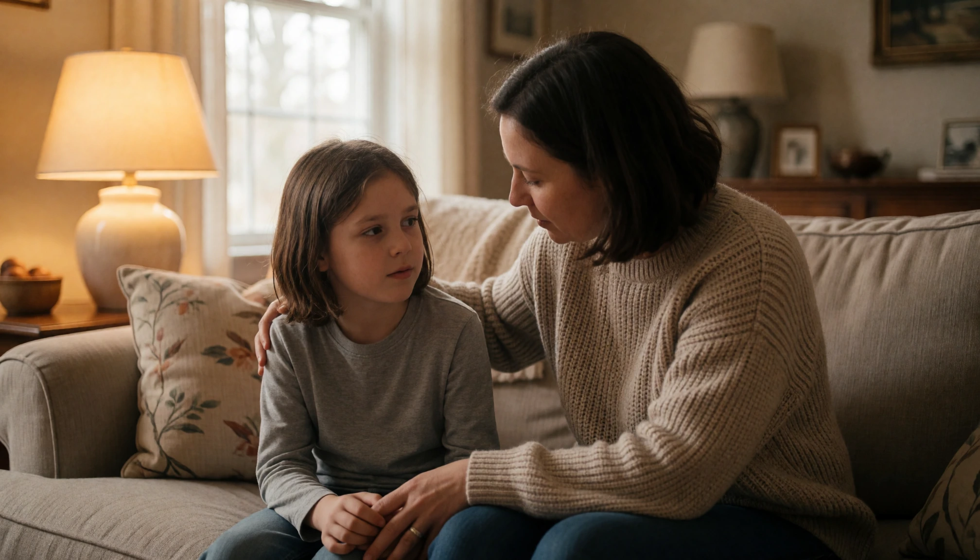 Anxiété de rentrée chez l’enfant : rassurer sans minimiser — scène de soutien